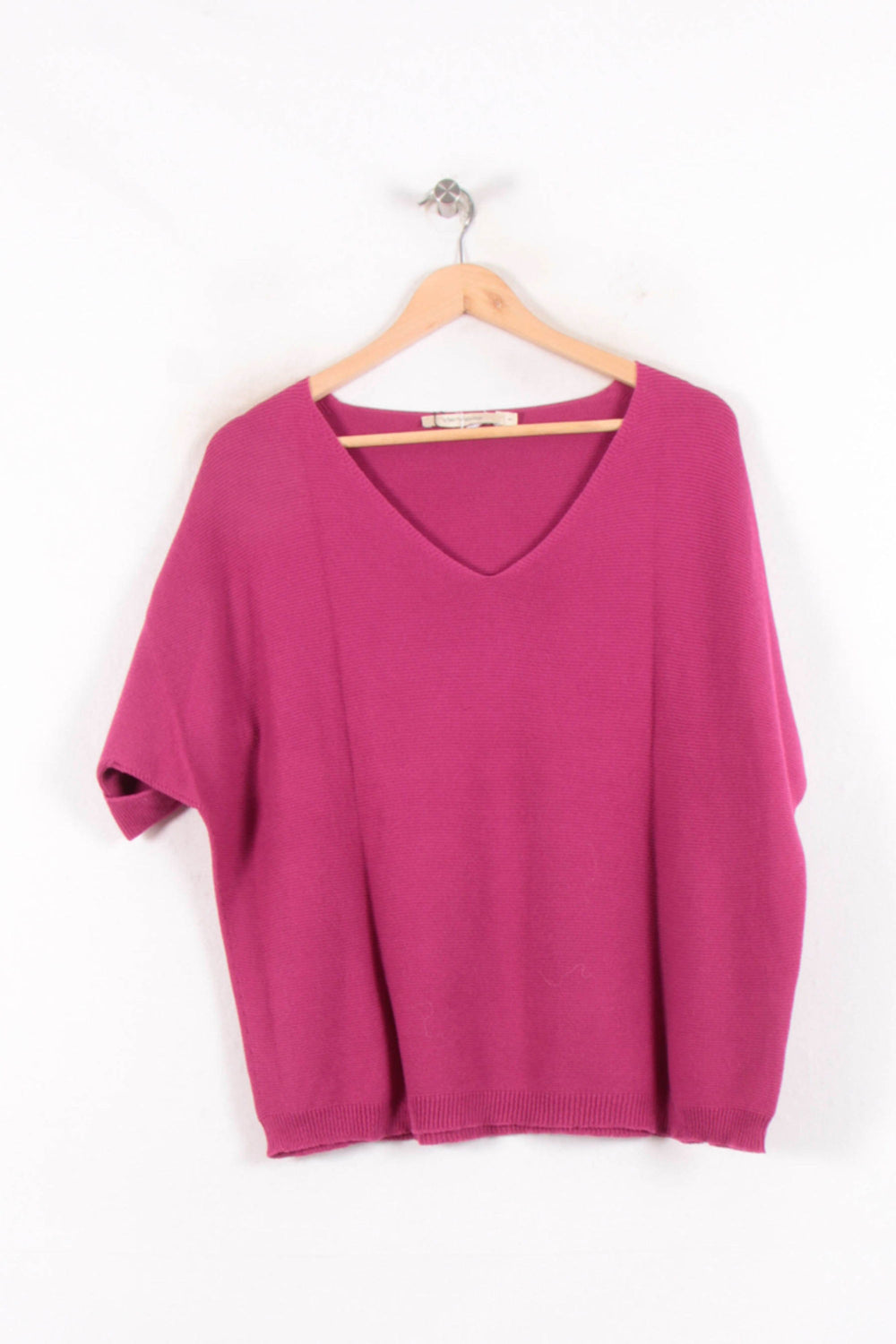 Pull Rose - Taille S/36 de la marque La Fée Maraboutée | PARAD81831 - Vendu par Paradigme - Image 2