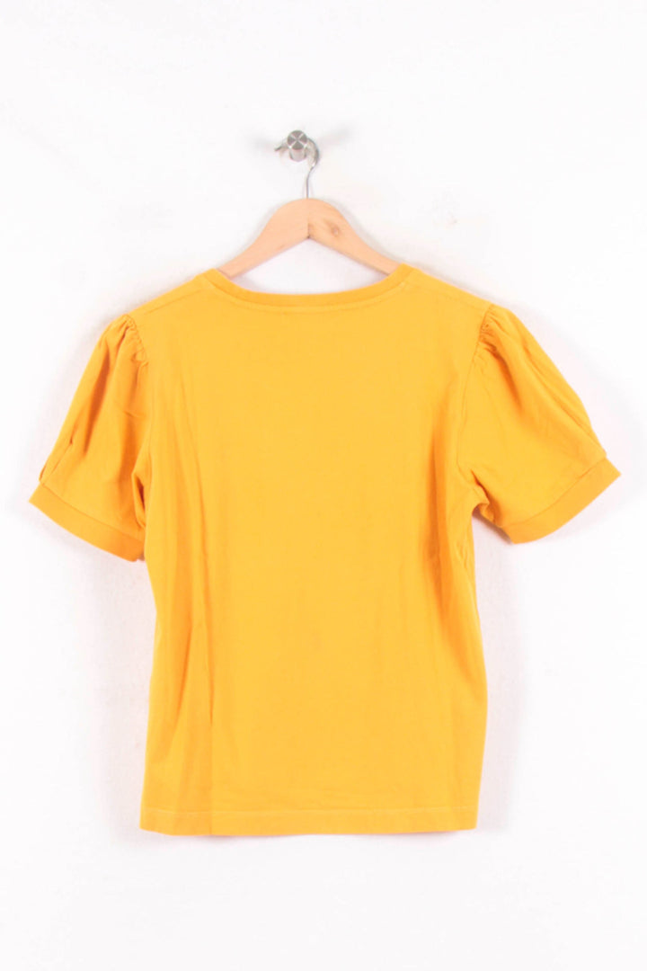 Tee-shirt Jaune - Taille S/36 de la marque La Fée Maraboutée | PARAD81832 - Vendu par Paradigme - Image 4