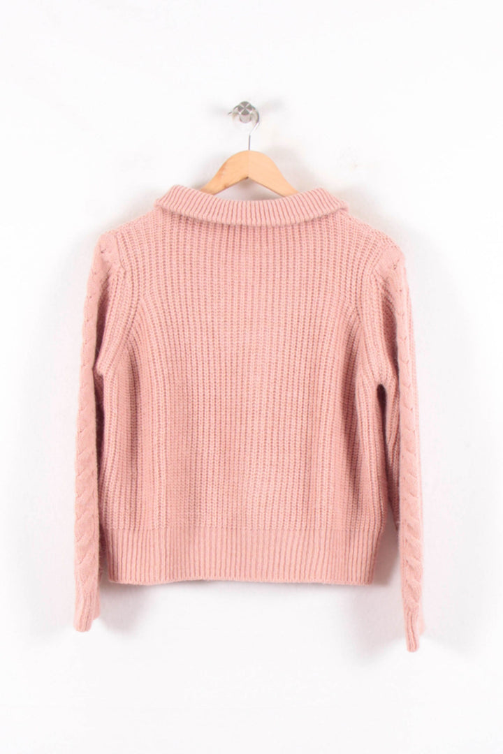 Pull Rose - Taille S/36 de la marque La Fée Maraboutée | PARAD81836 - Vendu par Paradigme - Image 4