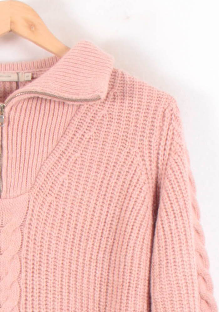 Pull Rose - Taille S/36 de la marque La Fée Maraboutée | PARAD81836 - Vendu par Paradigme - Image 3