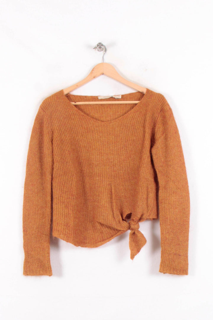 Pull Orange - Taille S/36 de la marque La Fée Maraboutée | PARAD81838 - Vendu par Paradigme - Image 2