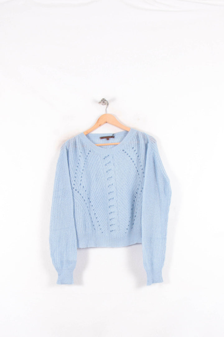 Pull Bleu - Taille M/38 de la marque La Fée Maraboutée | PARAD81840 - Vendu par Paradigme - Image 2