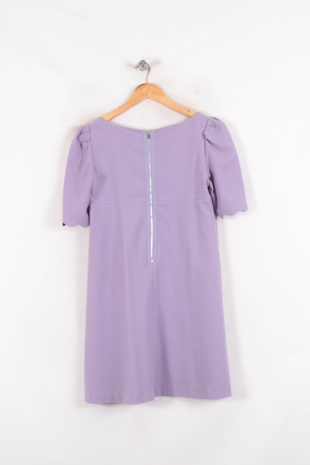 Robe Courte Violette - Taille M/38 de la marque Tara Jarmon | PARAD81863 - Vendu par Paradigme - Image 4