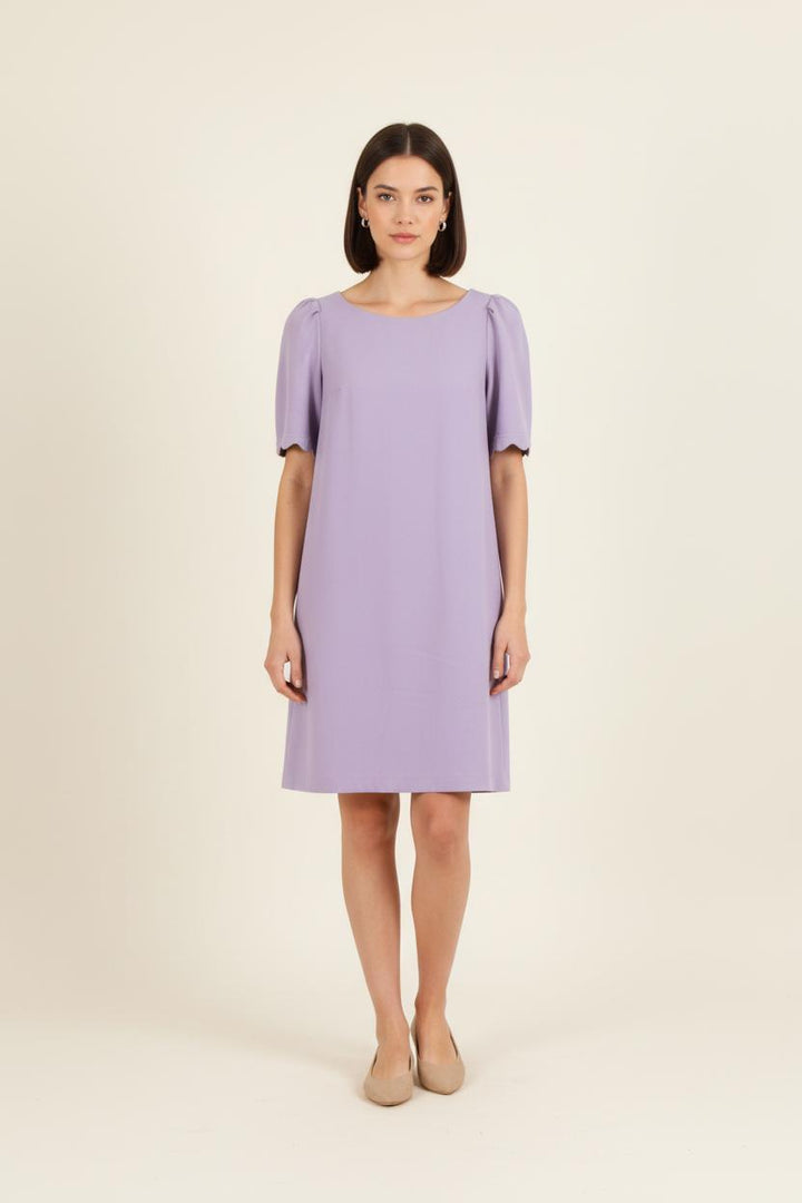 Robe Courte Violette - Taille M/38 de la marque Tara Jarmon | PARAD81863 - Vendu par Paradigme - Image 1