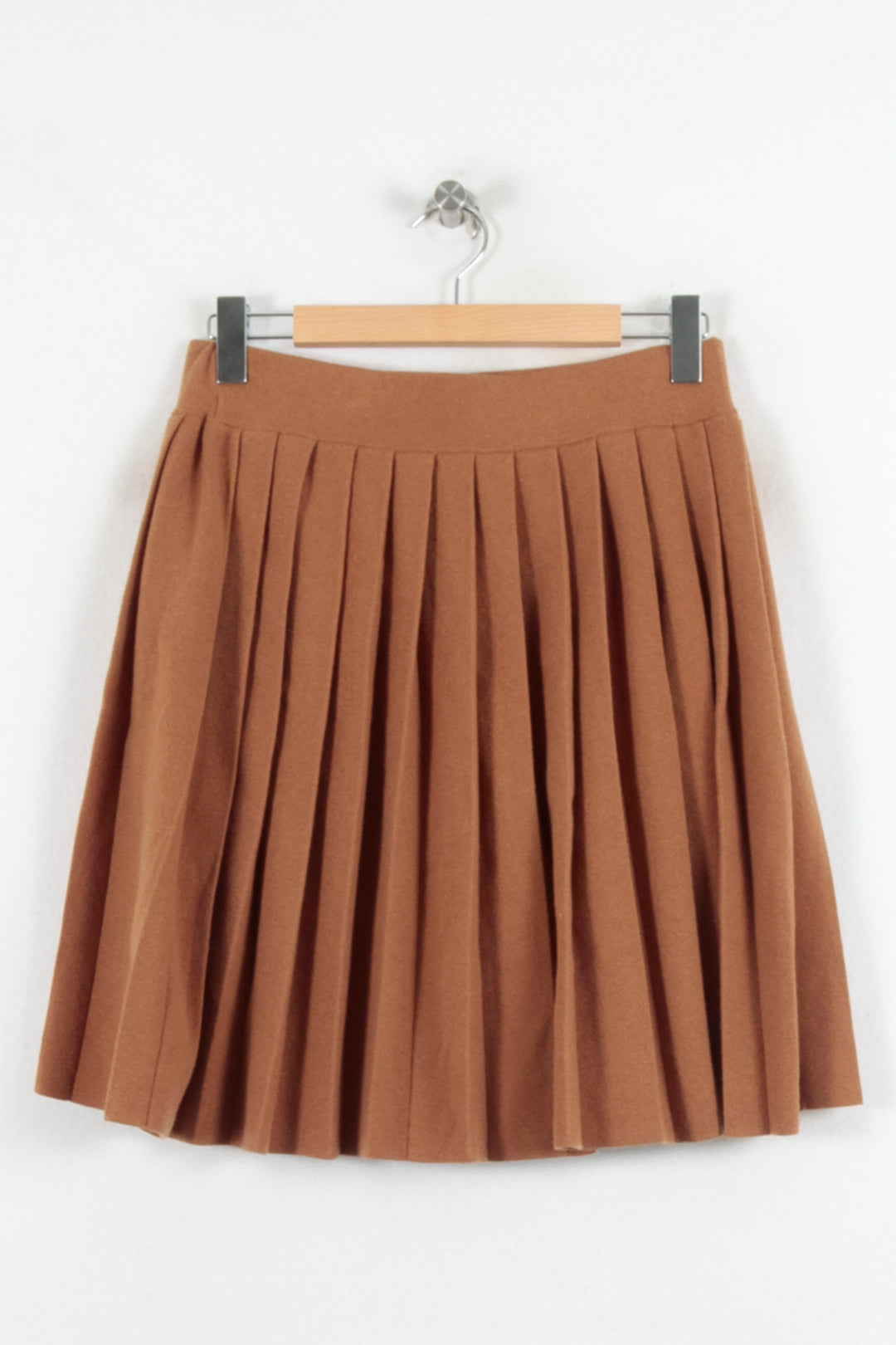 Jupe Plissée Marron - Taille L/40 de la marque Tara Jarmon | PARAD81871 - Vendu par Paradigme - Image 4