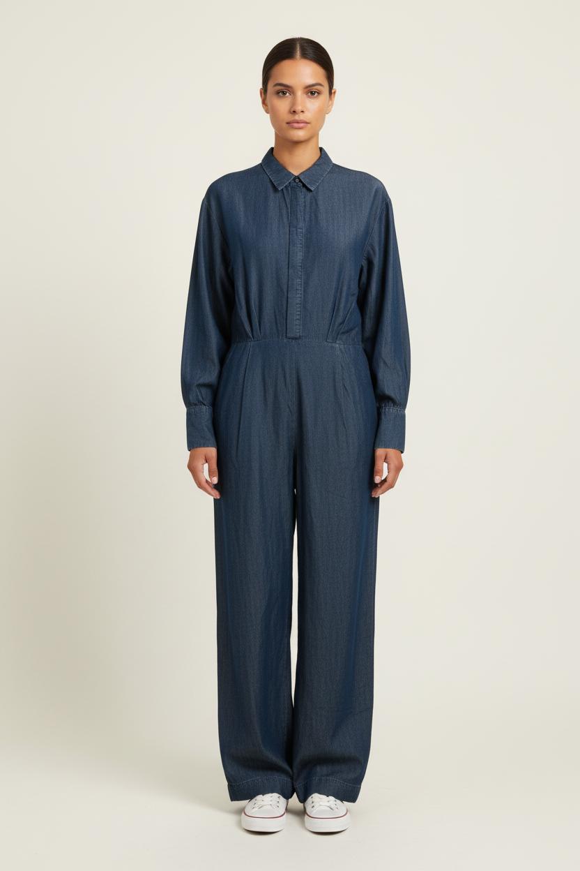 Combinaison Bleue - Taille L/40 de la marque Samsoe Samsoe | PARAD81882 - Vendu par Paradigme - Image 1