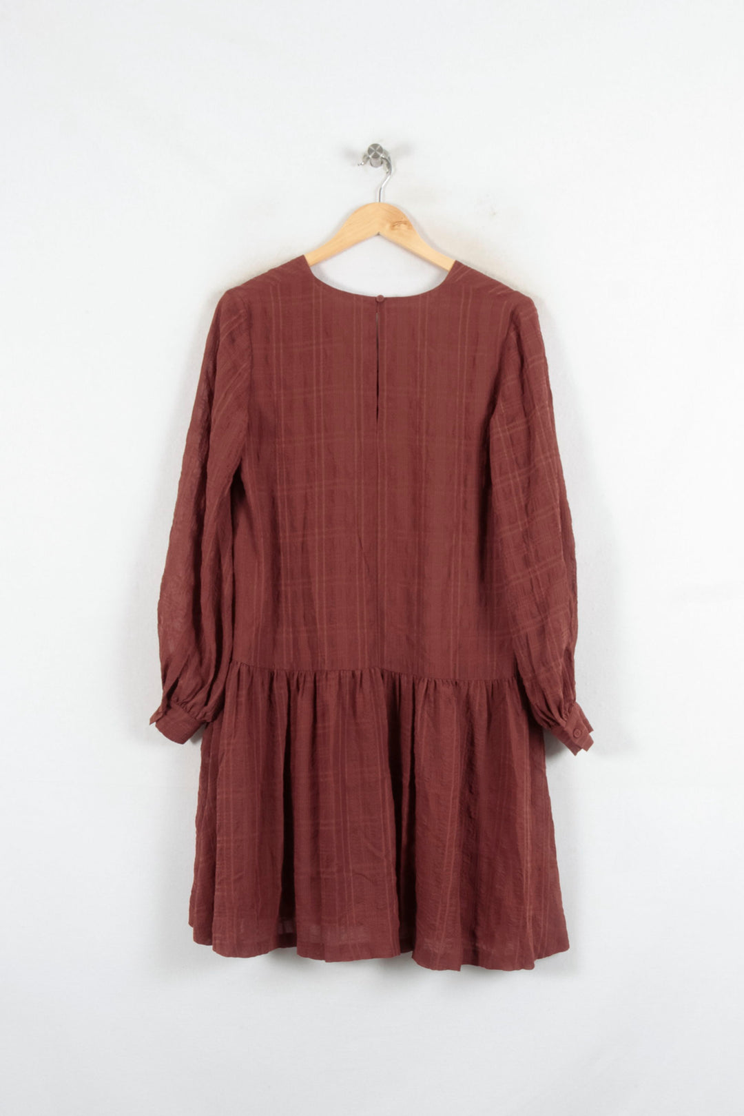 Robe Courte Bordeaux - Taille XS/34 de la marque Samsoe Samsoe | PARAD81886 - Vendu par Paradigme - Image 4