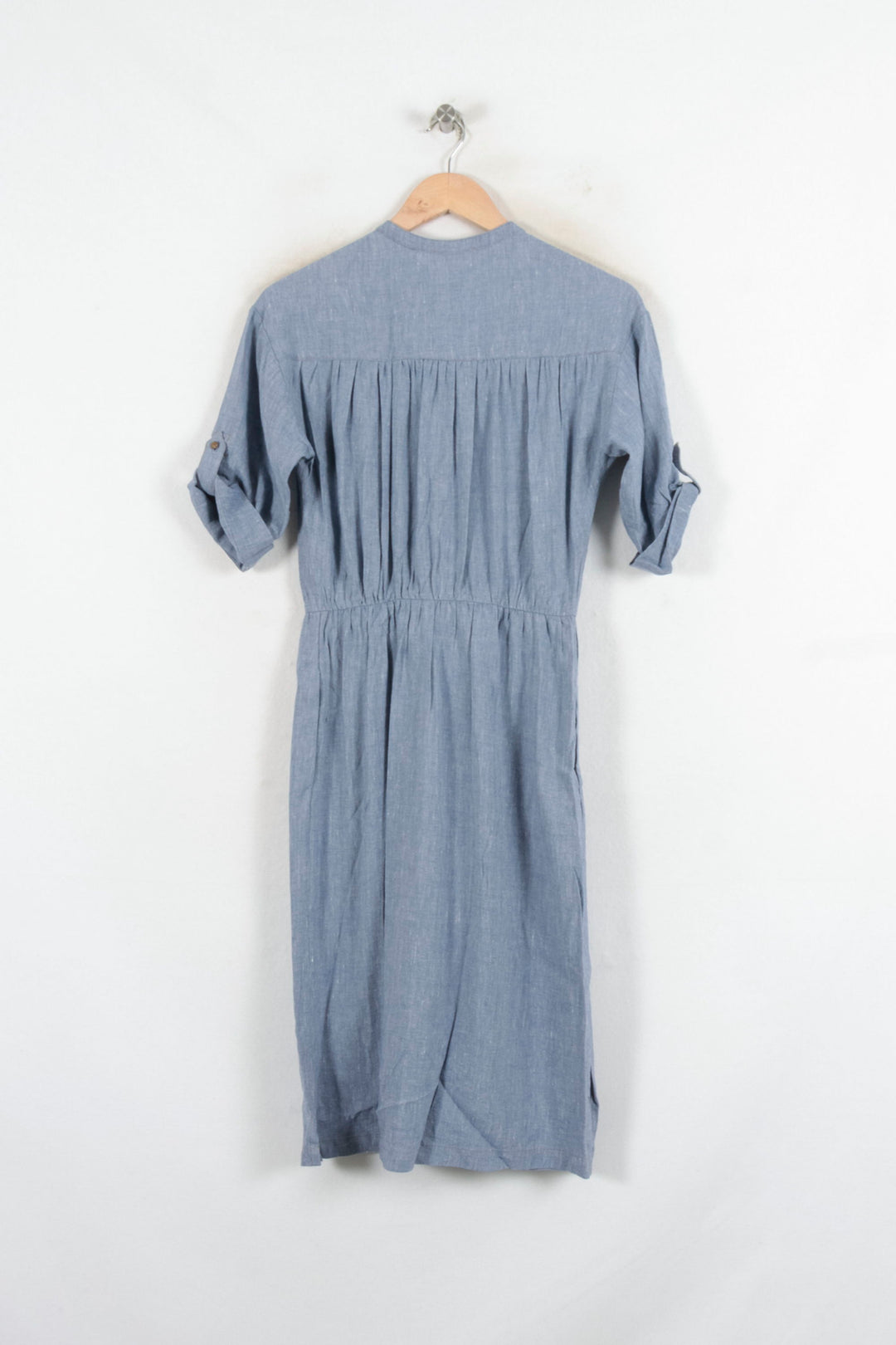 Robe Chemise Bleue - Taille XS/34 de la marque Sessùn | PARAD81888 - Vendu par Paradigme - Image 4