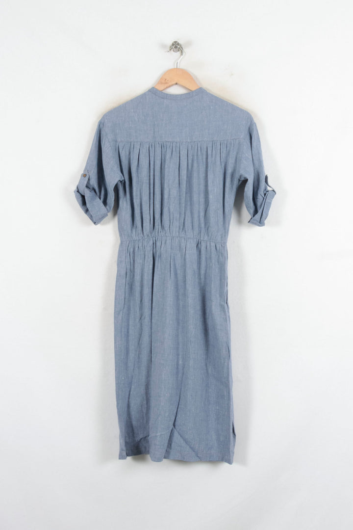 Robe Chemise Bleue - Taille XS/34 de la marque Sessùn | PARAD81888 - Vendu par Paradigme - Image 4