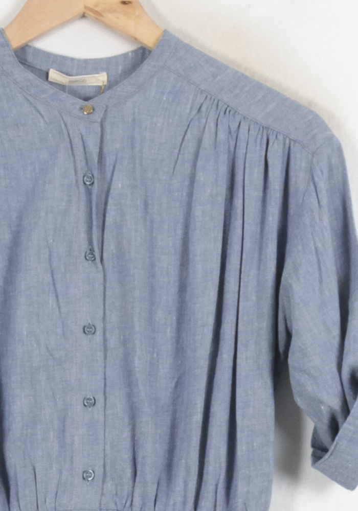 Robe Chemise Bleue - Taille XS/34 de la marque Sessùn | PARAD81888 - Vendu par Paradigme - Image 3