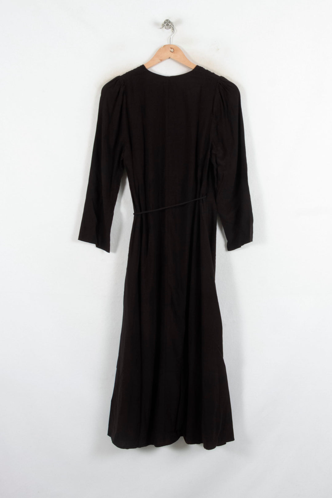 Robe Portefeuille Noire - Taille M/38 de la marque Samsoe Samsoe | PARAD81890 - Vendu par Paradigme - Image 4
