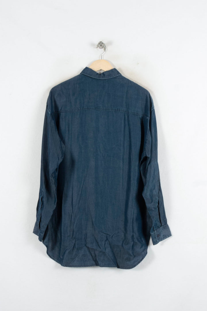 Chemise Bleu - Taille S/36 de la marque Samsoe Samsoe | PARAD81893 - Vendu par Paradigme - Image 4