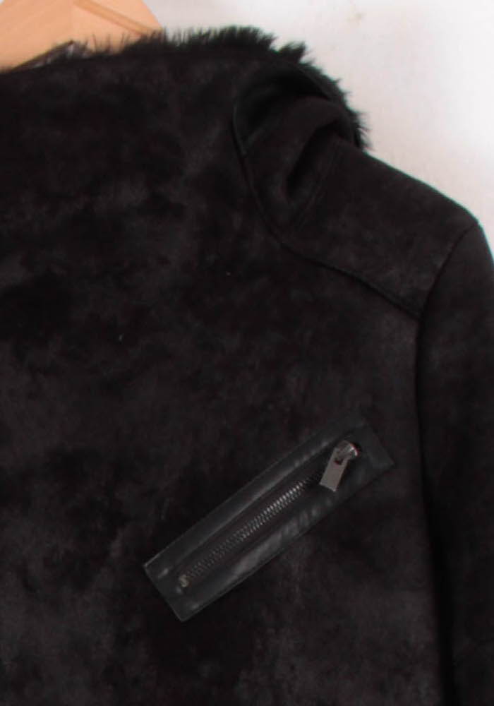 Parka Noire - Taille M/38 de la marque The Kooples | PARAD81898 - Vendu par Paradigme - Image 3