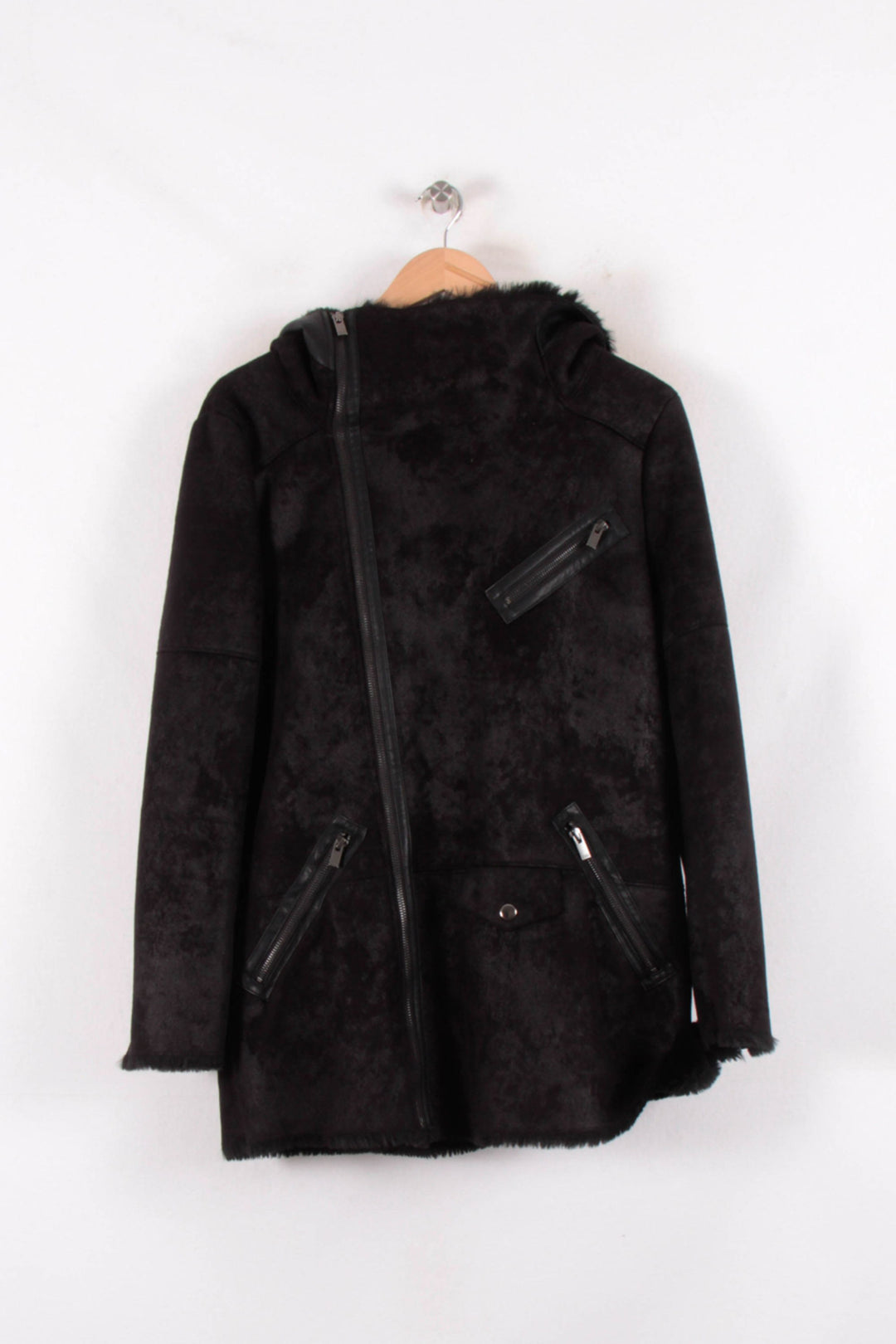 Parka Noire - Taille M/38 de la marque The Kooples | PARAD81898 - Vendu par Paradigme - Image 2