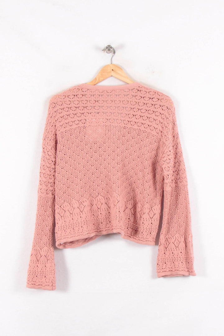 Cardigan Rose - Taille S/36 de la marque La Petite Etoile | PARAD81903 - Vendu par Paradigme - Image 4