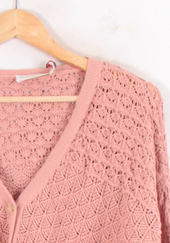 Cardigan Rose - Taille S/36 de la marque La Petite Etoile | PARAD81903 - Vendu par Paradigme - Image 3