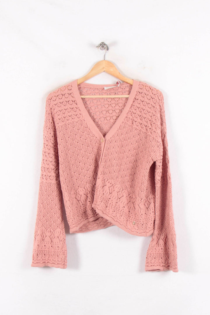 Cardigan Rose - Taille S/36 de la marque La Petite Etoile | PARAD81903 - Vendu par Paradigme - Image 2