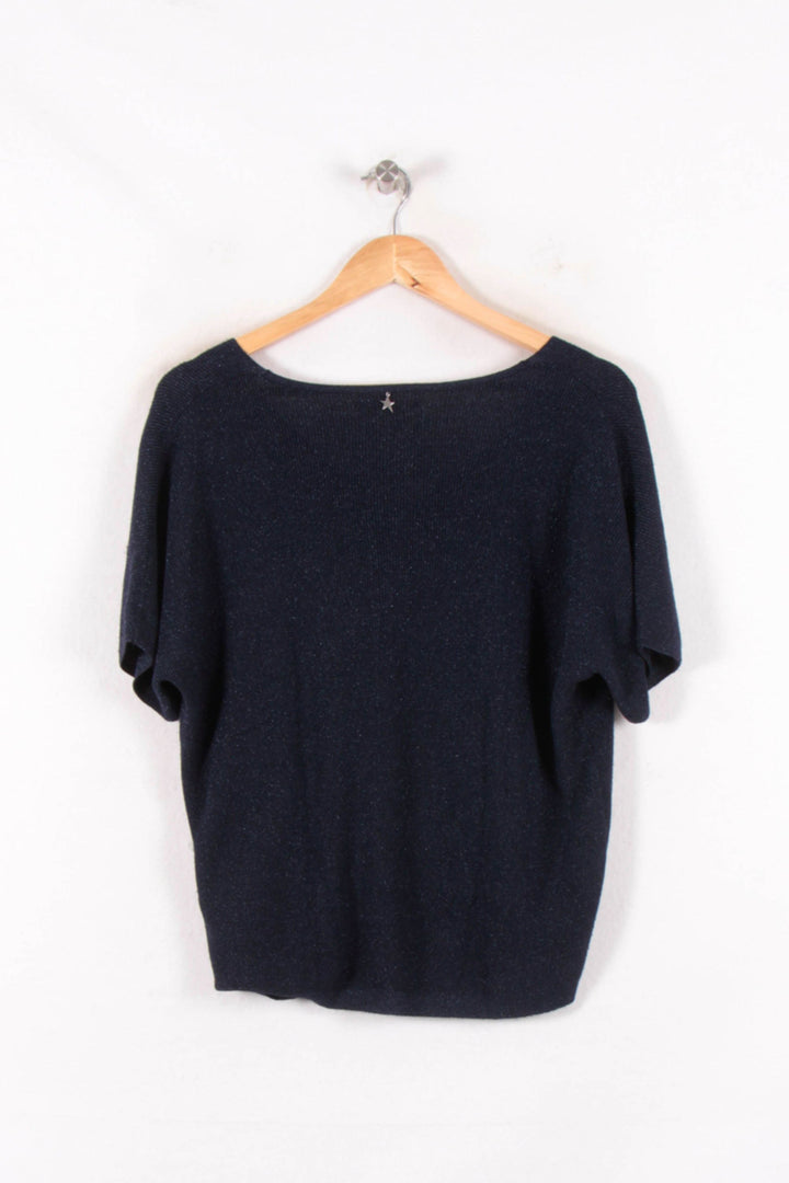 Pull Bleu - Taille S/36 de la marque Sud express | PARAD81906 - Vendu par Paradigme - Image 4