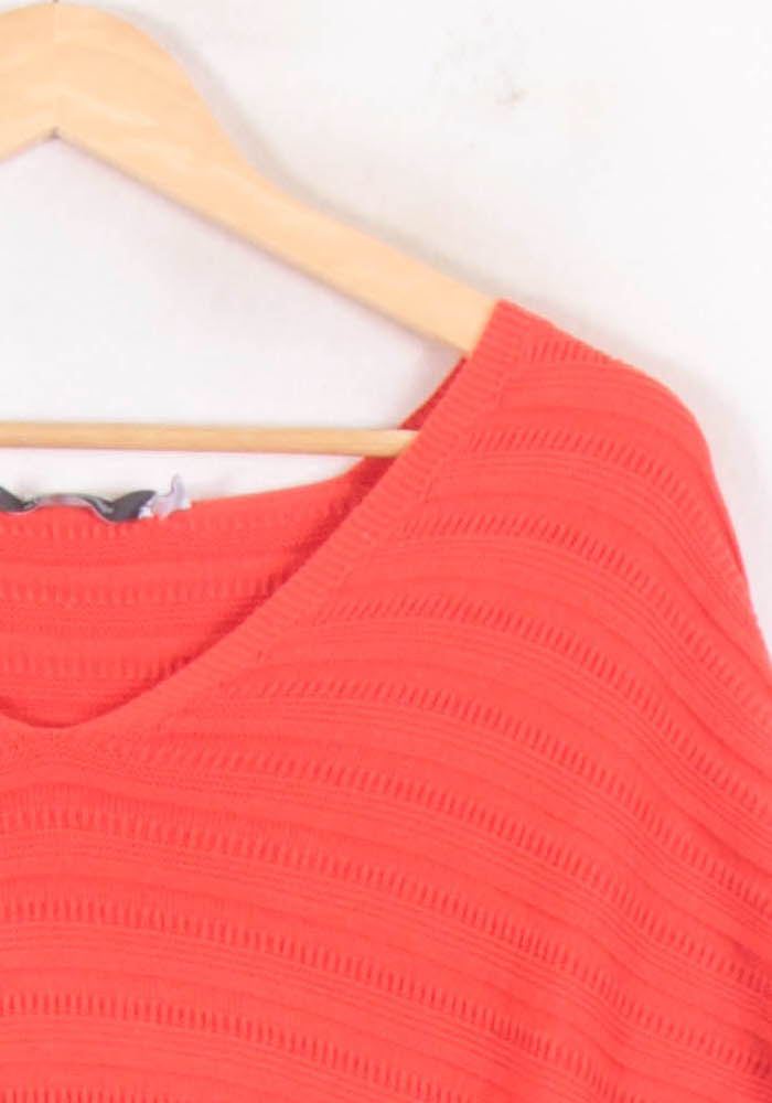 Blouse Orange - Taille S/36 de la marque La Fée Maraboutée | PARAD81907 - Vendu par Paradigme - Image 3