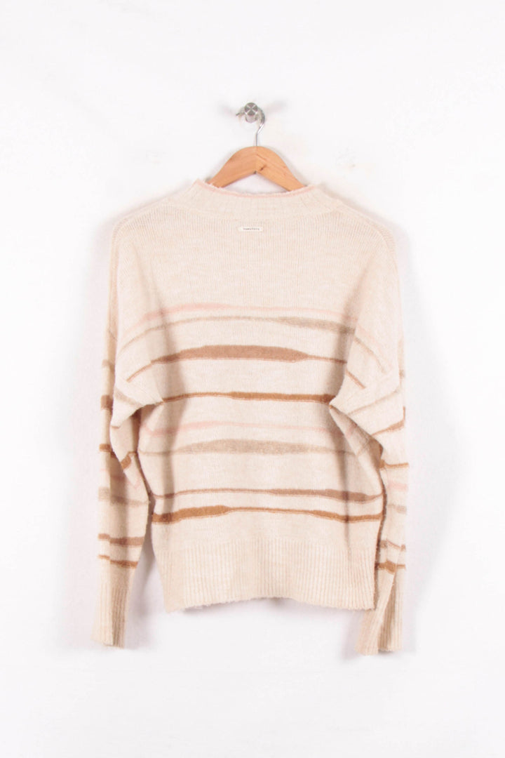 Pull Rayé Blanc et Beige - Taille S/36 de la marque Humility | PARAD81909 - Vendu par Paradigme - Image 4