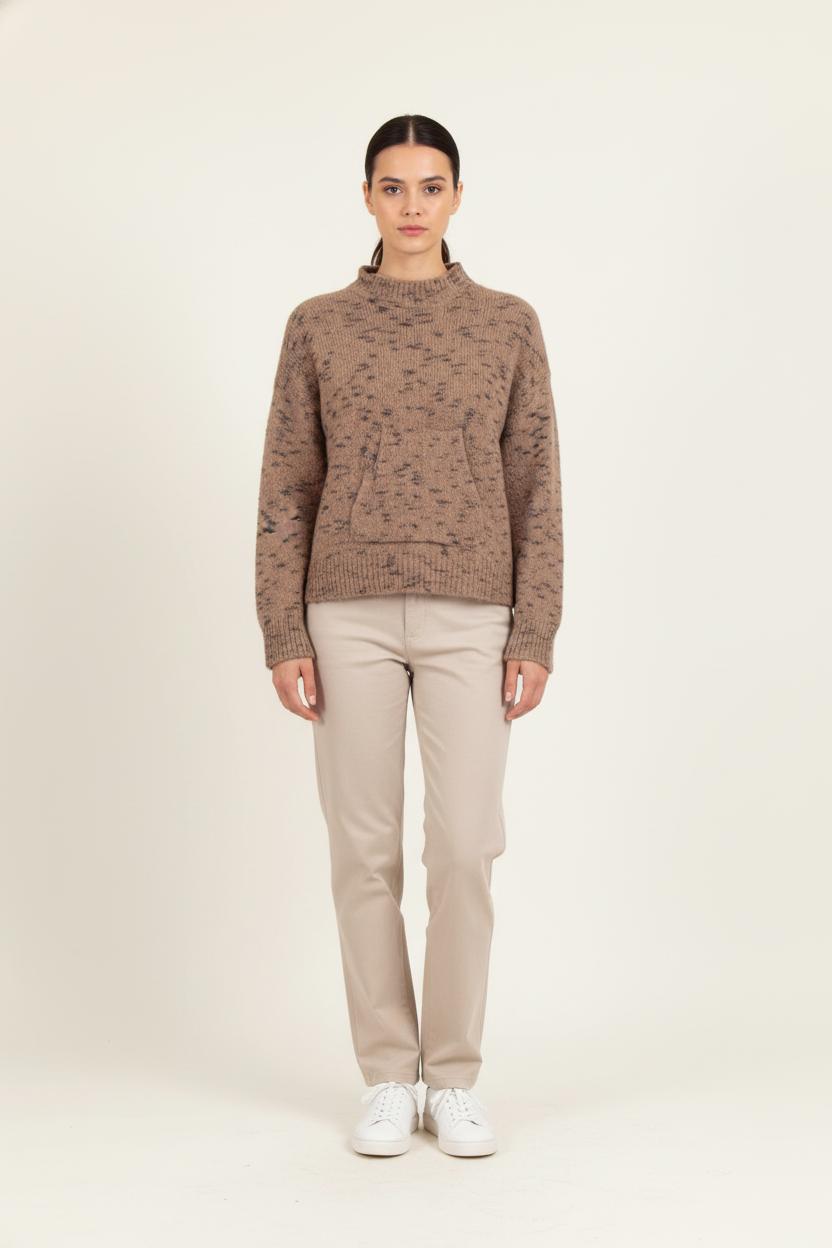 Pull Marron - Taille S/36 de la marque Humility | PARAD81910 - Vendu par Paradigme - Image 1