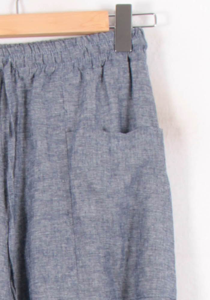 Pantalon Large Bleu - Taille XS/34 de la marque Humility | PARAD81912 - Vendu par Paradigme - Image 3