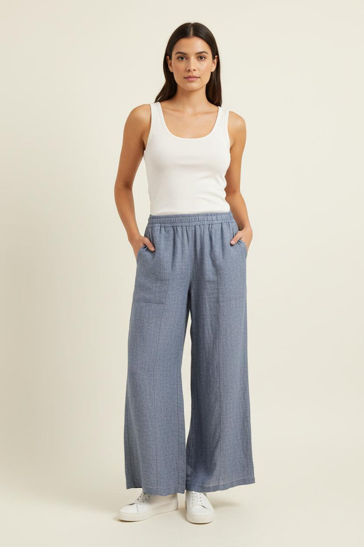 Pantalon Large Bleu - Taille XS/34 de la marque Humility | PARAD81912 - Vendu par Paradigme - Image 1