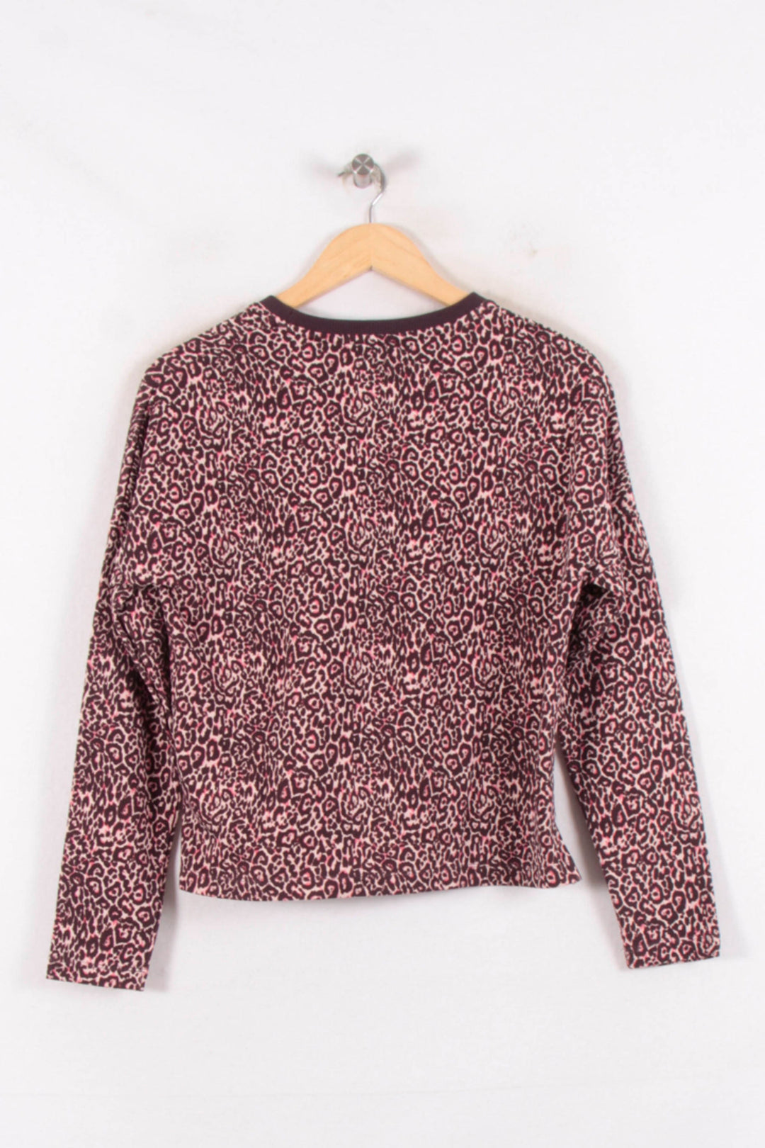 Sweat Léopard Rose et Noir - Taille XS/34 de la marque IKKS | PARAD81914 - Vendu par Paradigme - Image 4