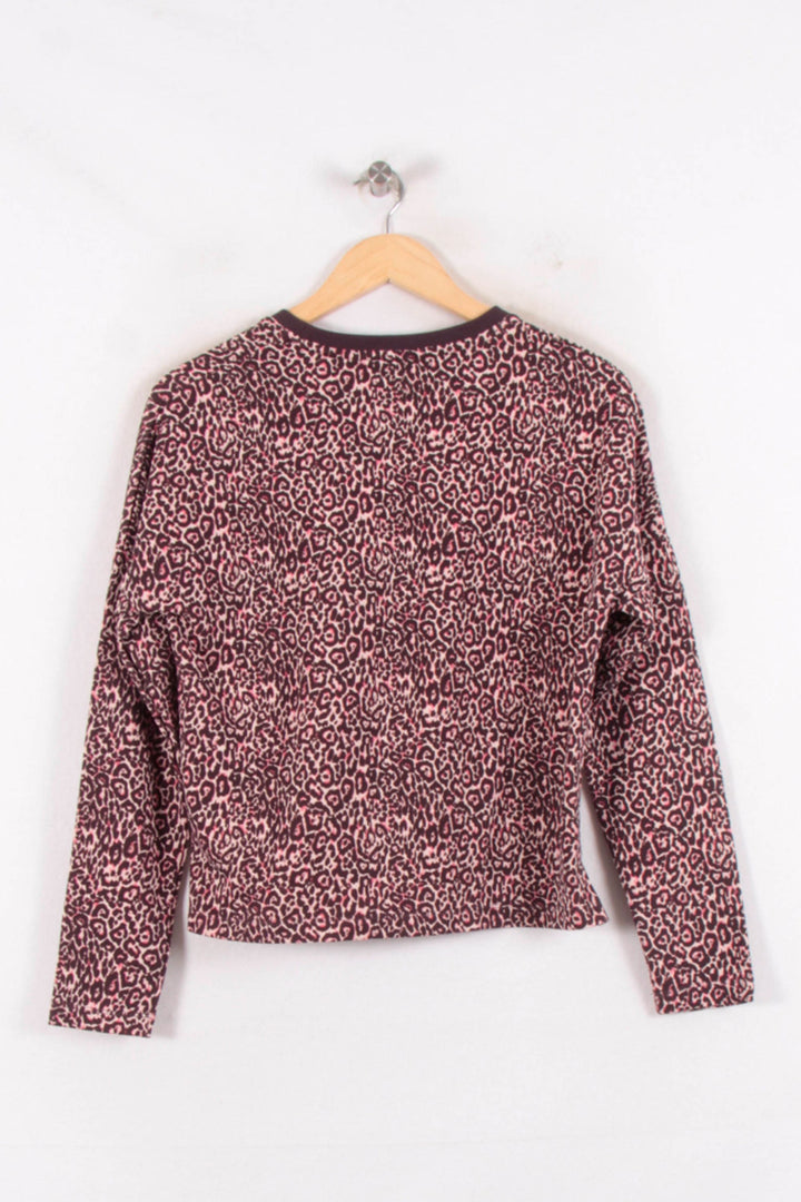 Sweat Léopard Rose et Noir - Taille XS/34 de la marque IKKS | PARAD81914 - Vendu par Paradigme - Image 4