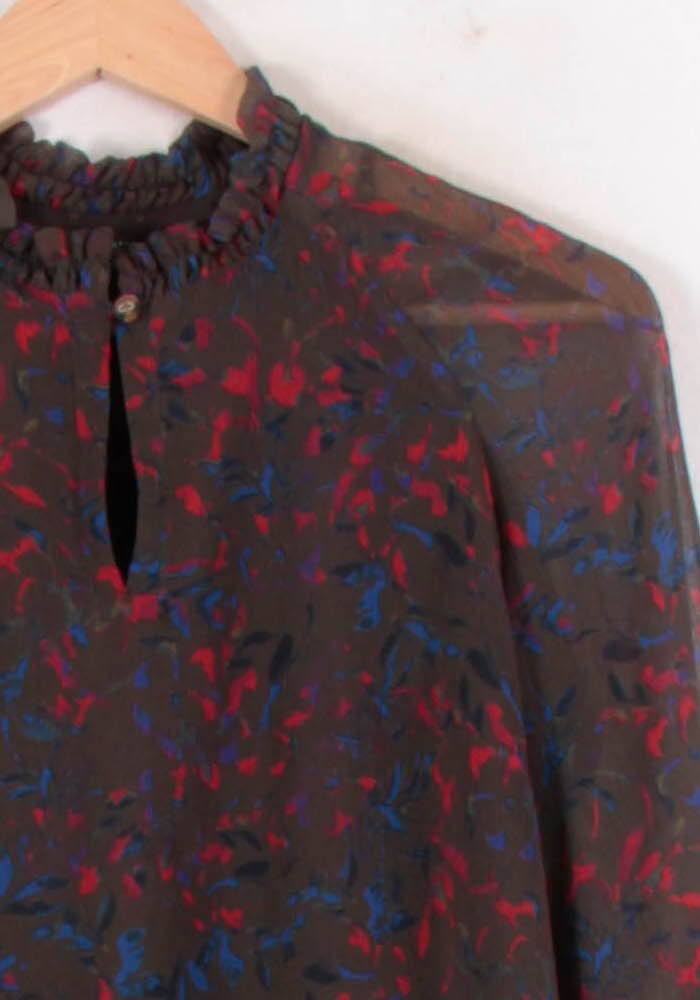 Blouse Verte et Rouge - Taille M/38 de la marque One Step | PARAD81920 - Vendu par Paradigme - Image 3