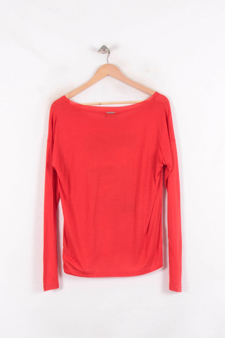 Tee-shirt manches longues rouge - Taille M/38 de la marque One Step | PARAD81921 - Vendu par Paradigme - Image 4