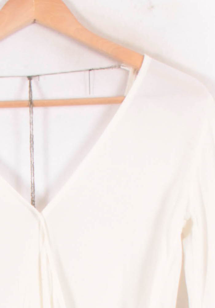 Blouse Blanche - Taille S/36 de la marque IKKS | PARAD81934 - Vendu par Paradigme - Image 3