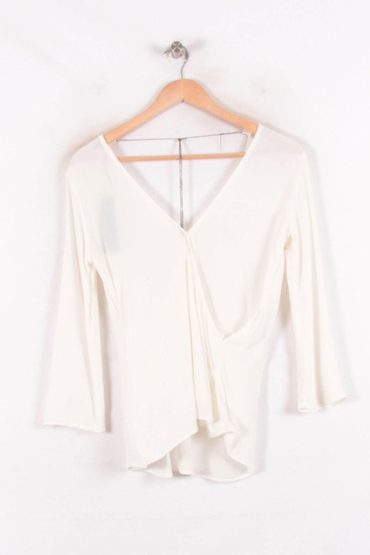 Blouse Blanche - Taille S/36 de la marque IKKS | PARAD81934 - Vendu par Paradigme - Image 2