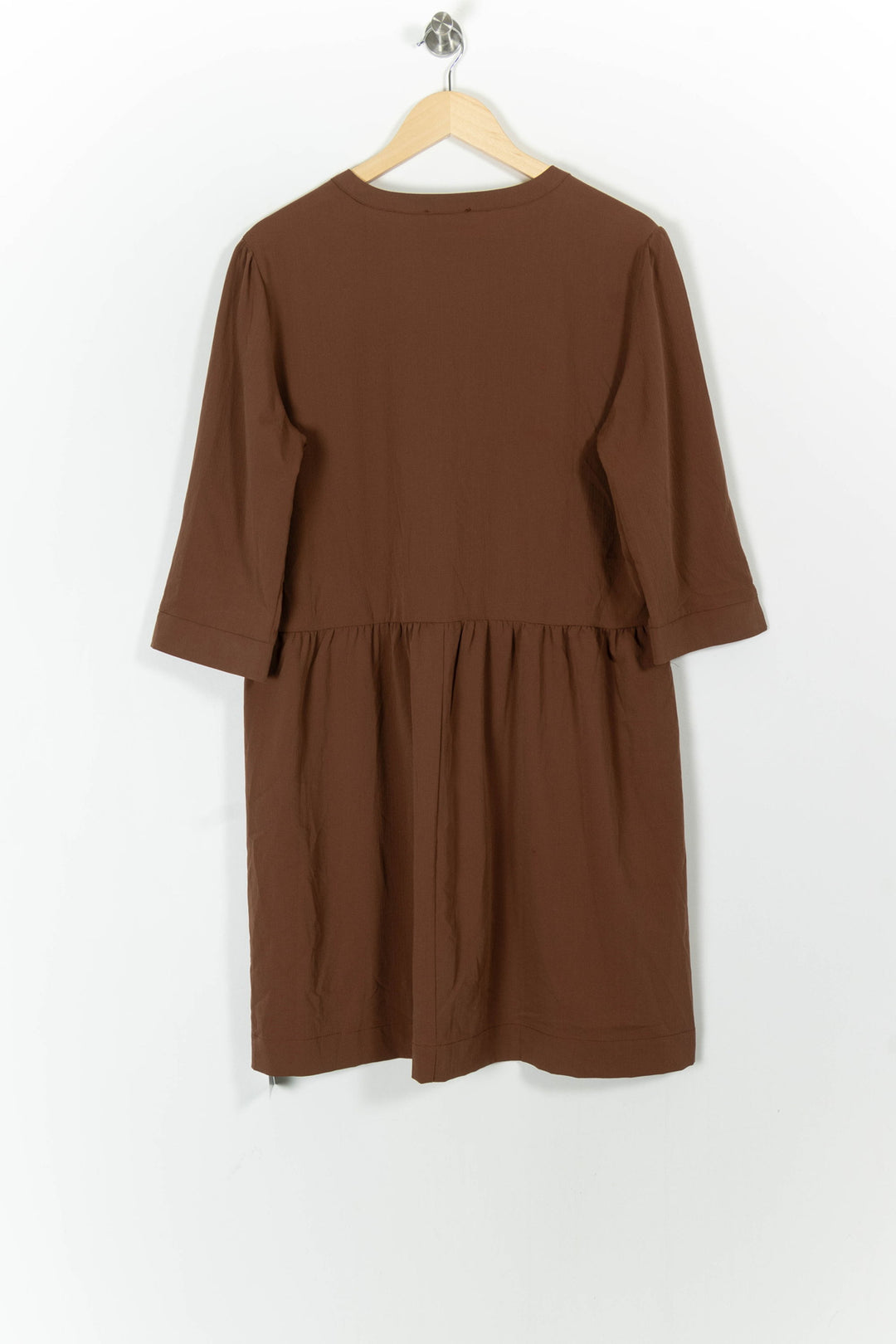 Robe Midi Marron - Taille L/40 de la marque Grace & Mila | PARAD81939 - Vendu par Paradigme - Image 4