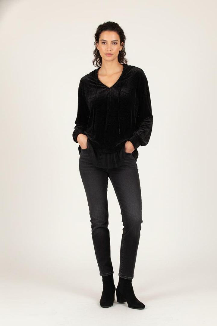 Blouse Noire - Taille L/40 de la marque IKKS | PARAD81941 - Vendu par Paradigme - Image 1