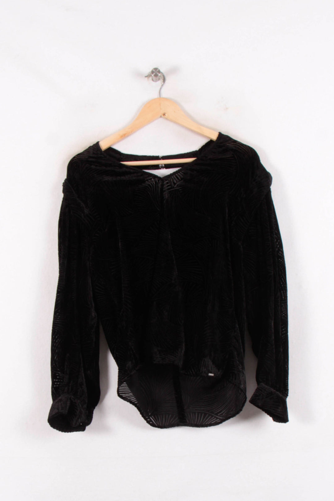 Blouse Noire - Taille L/40 de la marque IKKS | PARAD81941 - Vendu par Paradigme - Image 2