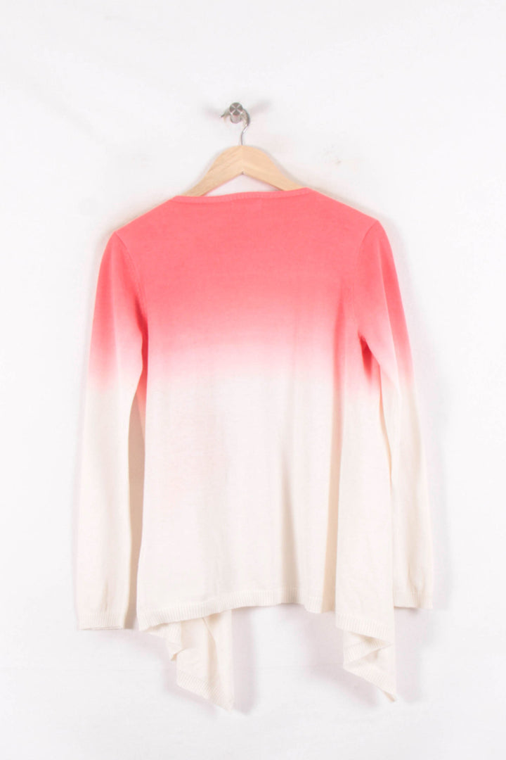 Cardigan Rose et Blanc - Taille S/36 de la marque La Petite Etoile | PARAD81942 - Vendu par Paradigme - Image 4