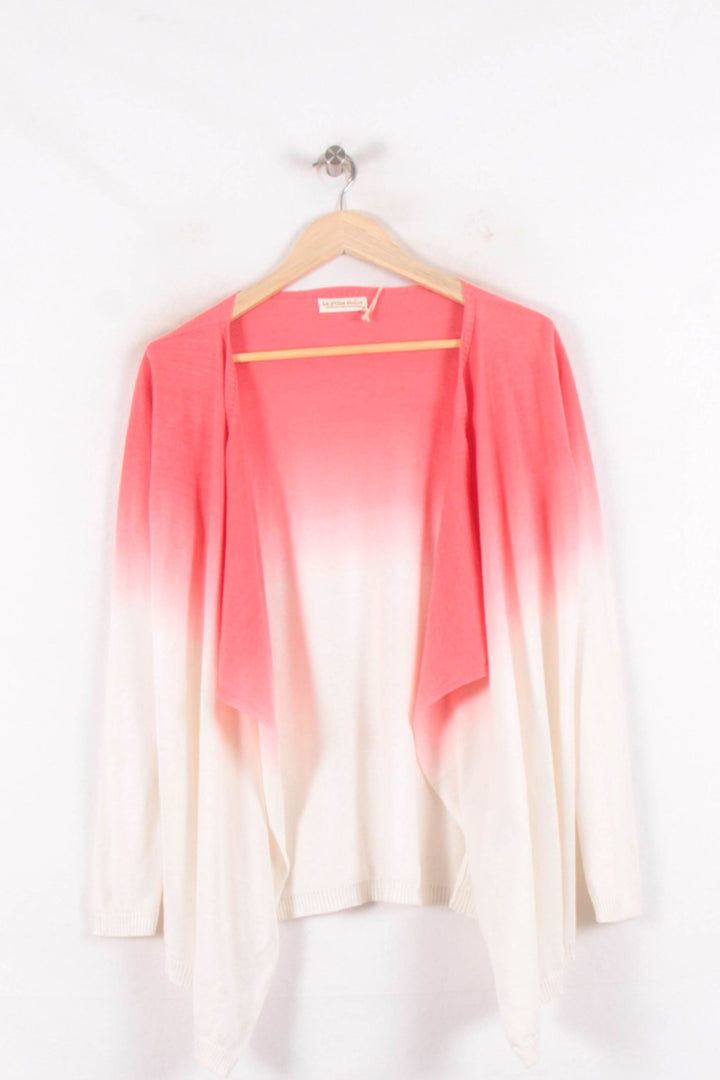 Cardigan Rose et Blanc - Taille S/36 de la marque La Petite Etoile | PARAD81942 - Vendu par Paradigme - Image 2