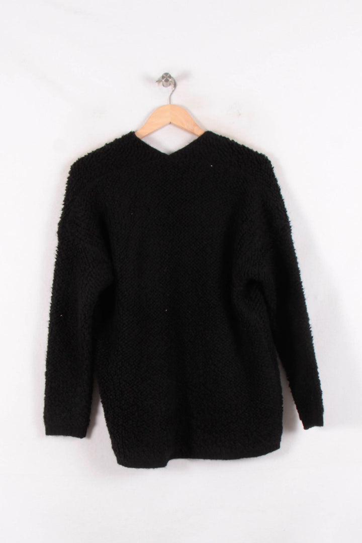 Gilet Noir - Taille S/36 de la marque La Fée Maraboutée | PARAD81948 - Vendu par Paradigme - Image 4