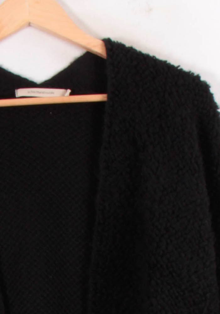 Gilet Noir - Taille S/36 de la marque La Fée Maraboutée | PARAD81948 - Vendu par Paradigme - Image 3