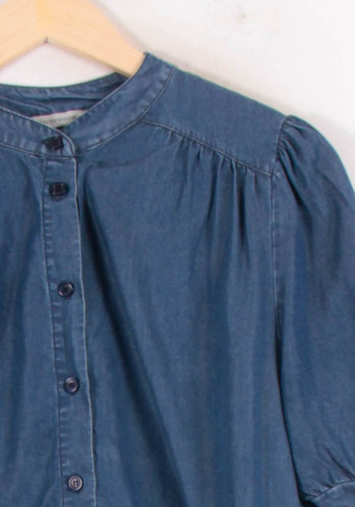 Blouse Bleue - Taille M/38 de la marque La Fée Maraboutée | PARAD81953 - Vendu par Paradigme - Image 3