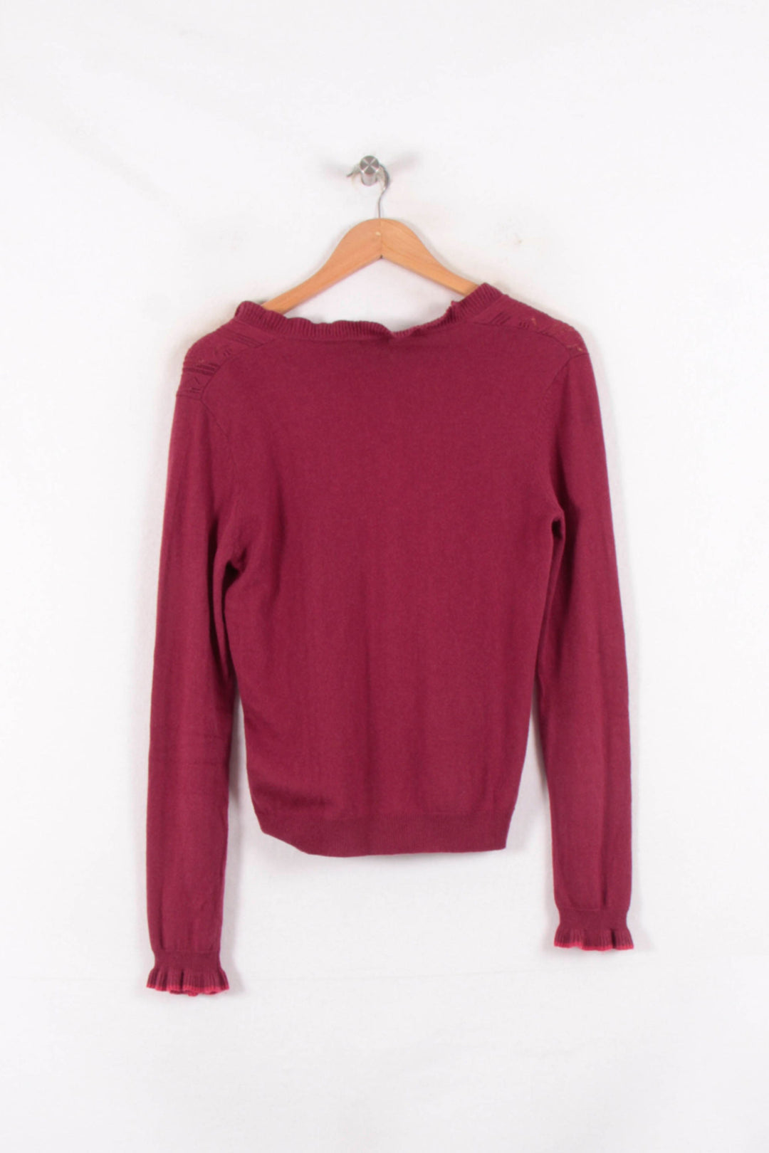 Cardigan Bordeaux - Taille XS/34 de la marque Karl Marc John | PARAD81955 - Vendu par Paradigme - Image 4