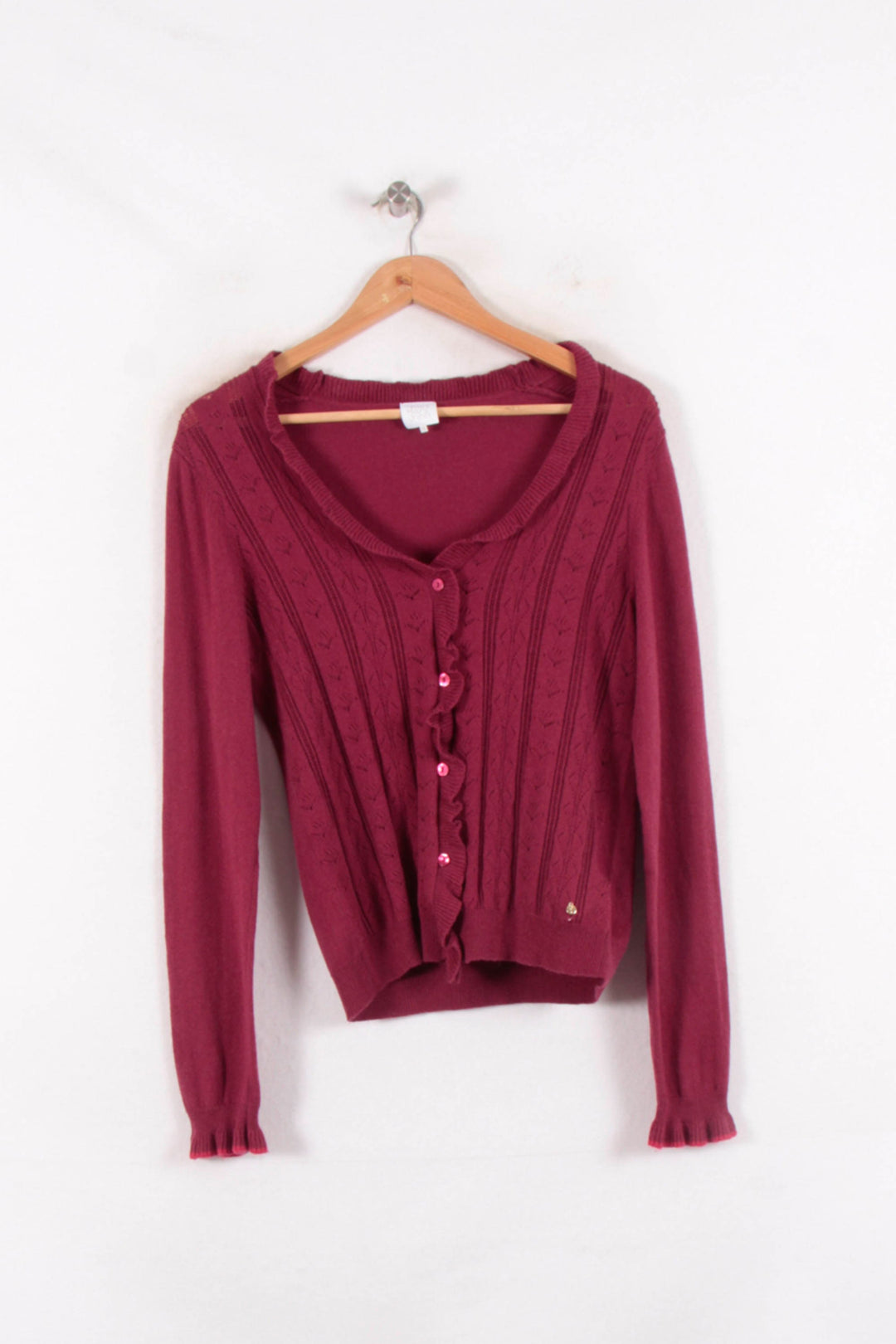 Cardigan Bordeaux - Taille XS/34 de la marque Karl Marc John | PARAD81955 - Vendu par Paradigme - Image 2