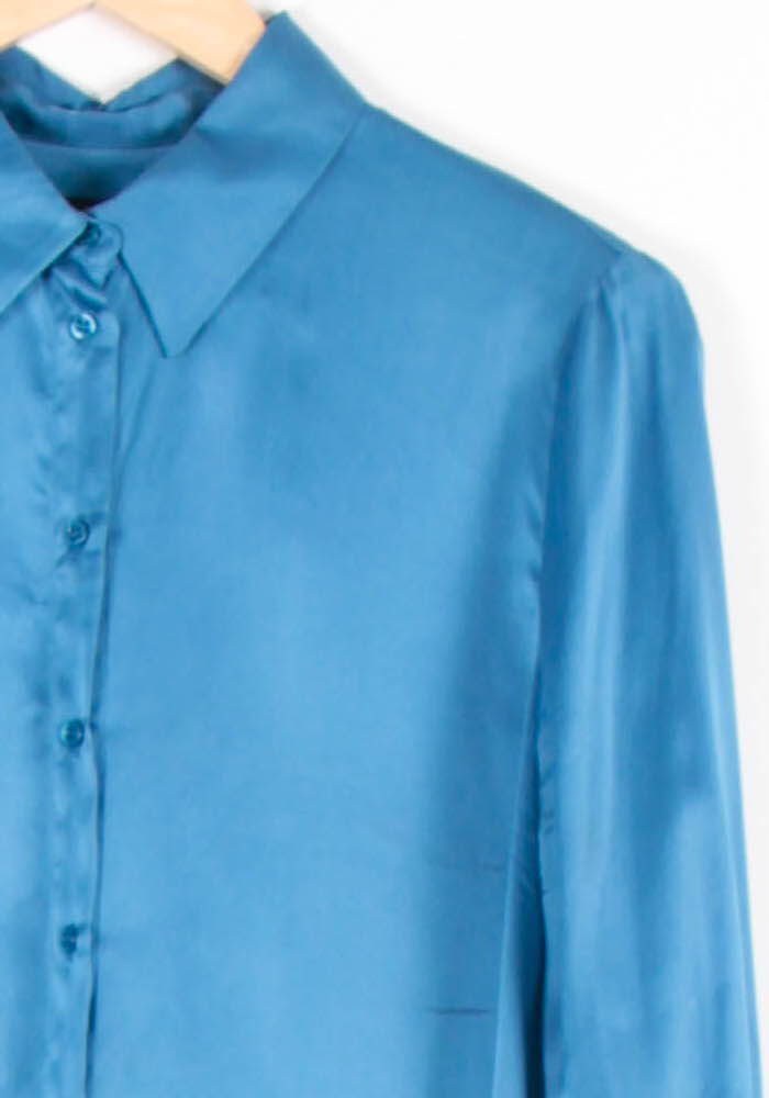 Chemise Bleue - Taille XL/42 de la marque Caroll | PARAD81963 - Vendu par Paradigme - Image 3
