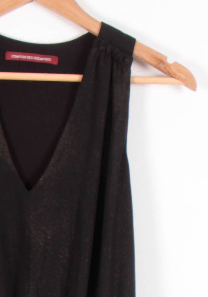 Robe Midi Noire - Taille M/38 de la marque Comptoir des Cotonniers | PARAD81965 - Vendu par Paradigme - Image 3