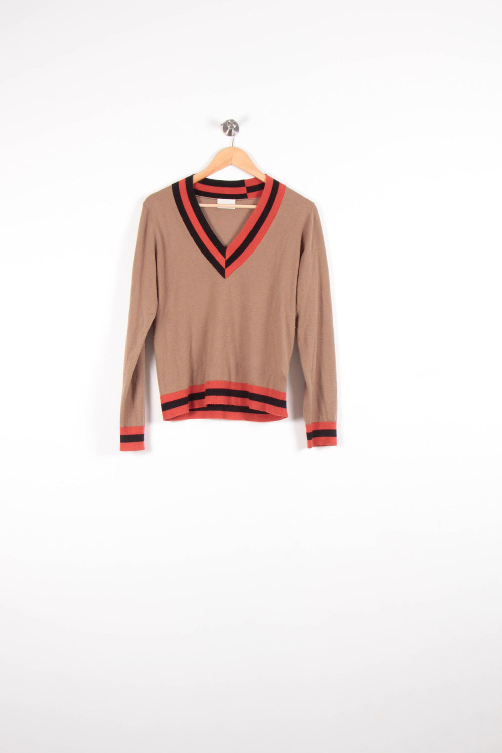 Pull Beige et Rouge - Taille S/36 de la marque Rodier | PARAD81972 - Vendu par Paradigme - Image 2