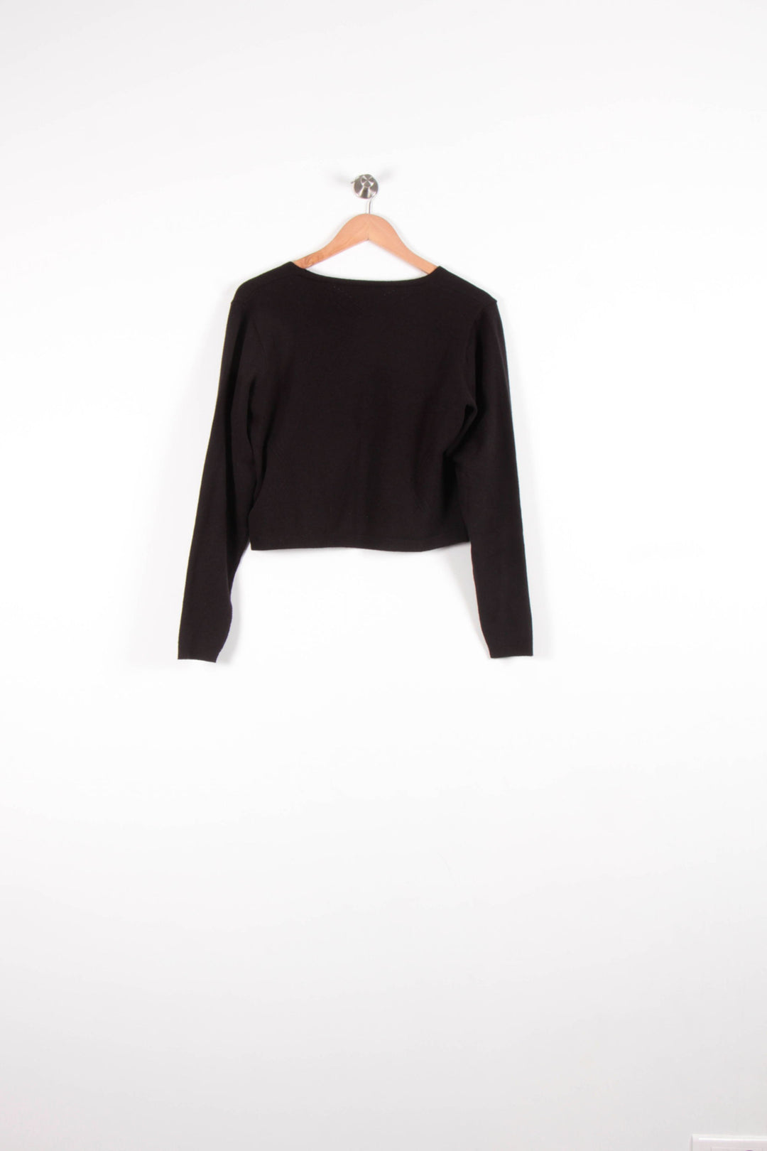 Cardigan Noir - Taille M/38 de la marque La Fée Maraboutée | PARAD81978 - Vendu par Paradigme - Image 4