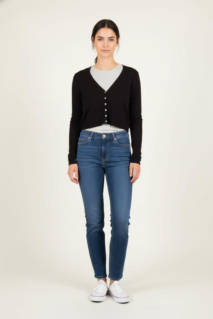 Cardigan Noir - Taille M/38 de la marque La Fée Maraboutée | PARAD81978 - Vendu par Paradigme - Image 1