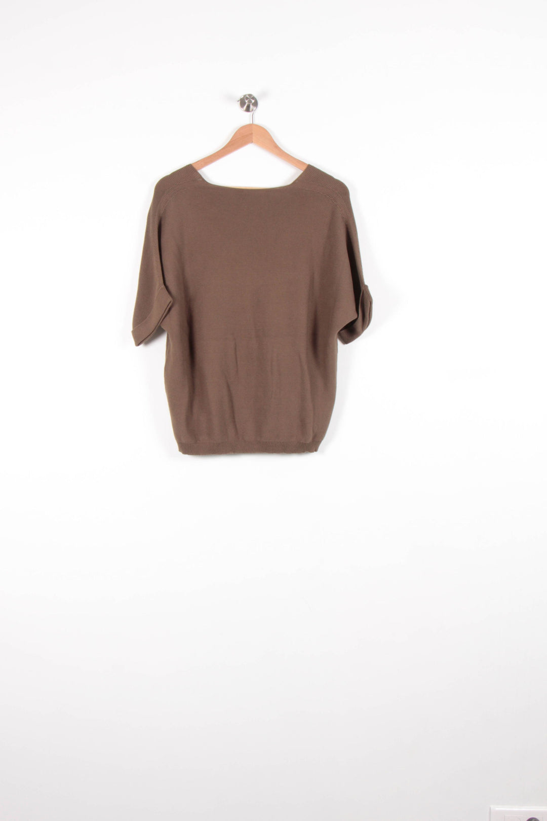 Pull Marron - Taille S/36 de la marque La Fée Maraboutée | PARAD81987 - Vendu par Paradigme - Image 4