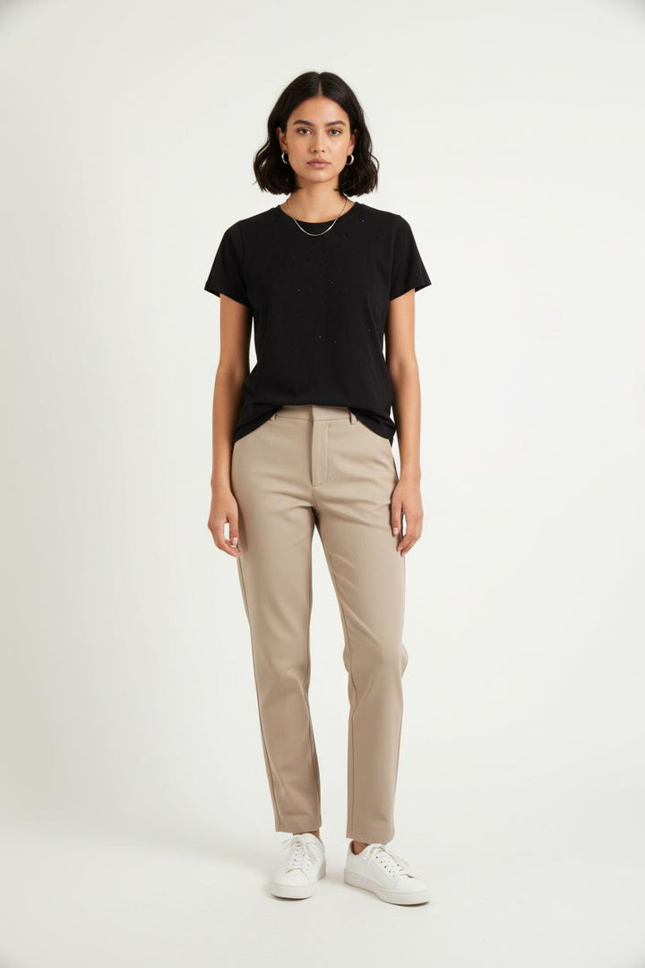 Tee-shirt Noir - Taille M/38 de la marque La Fée Maraboutée | PARAD81989 - Vendu par Paradigme - Image 1